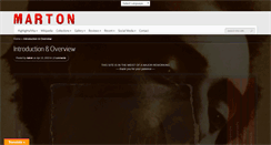 Desktop Screenshot of ervinmarton.com