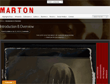 Tablet Screenshot of ervinmarton.com